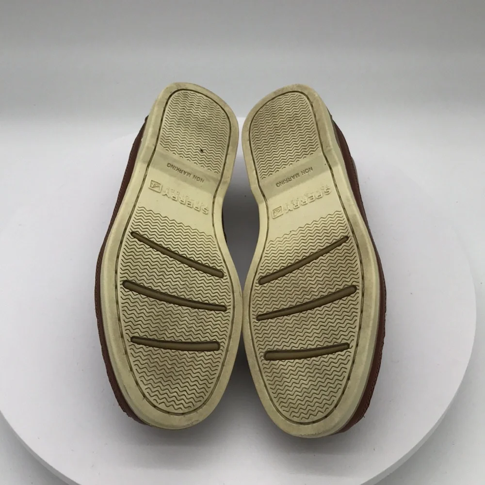 Sperry mens Leather Boat shoes size 10.5 US
